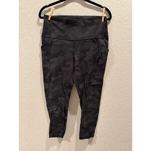 Lululemon Align High Rise Camo Pocket Leggings Women's Size 12
